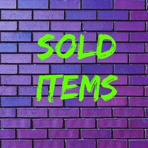 Purple and Green Brick Wall Art